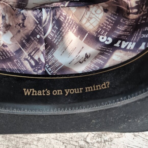 Bailey Black XX Wool Blend Western Cowboy Hat – Men’s 7 1/8 - Picture 9 of 10